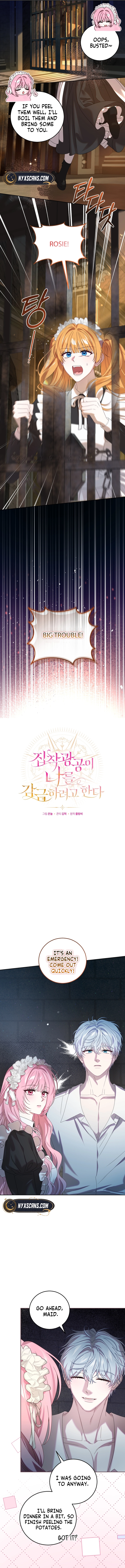 The obsessive, unhinged male lead is trying to imprison me. Chapter 10 - Chapter 10 Page 8